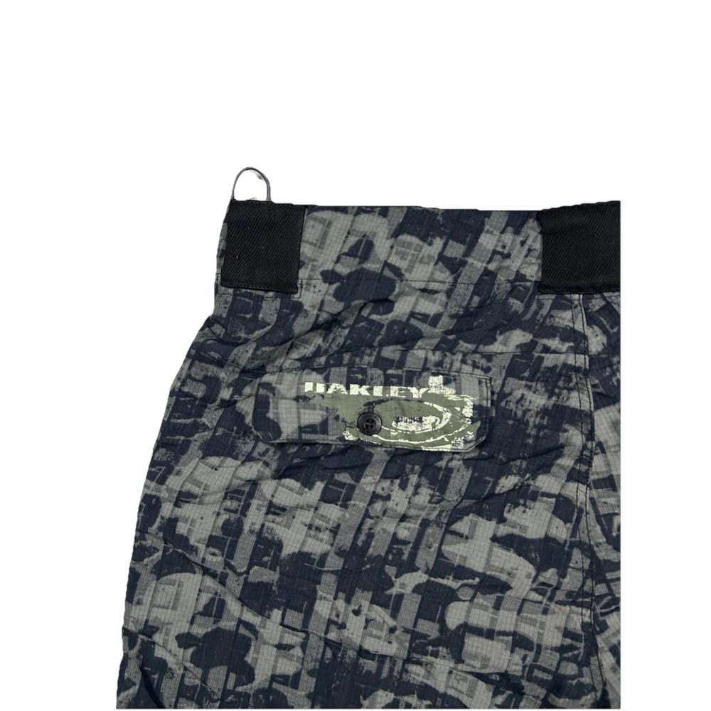 Vintage Oakley Software Cargo‎ Shorts Mens XXL 2XL Tech Hiking Outdoor Gorp Camo - Picture 5 of 13